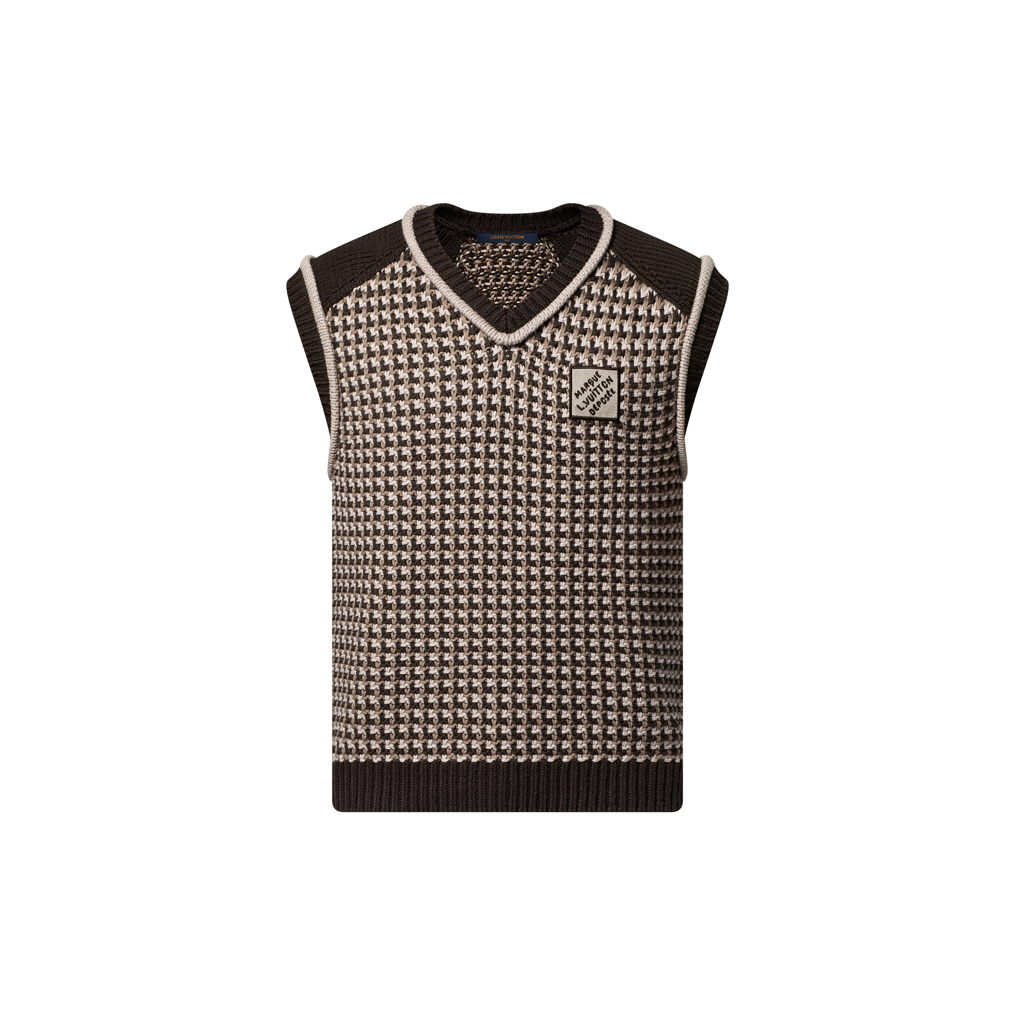 Cotton Jacquard Vest  in Men's Ready-to-Wear All Ready-to-Wear collections by Louis Vuitton (Product zoom)